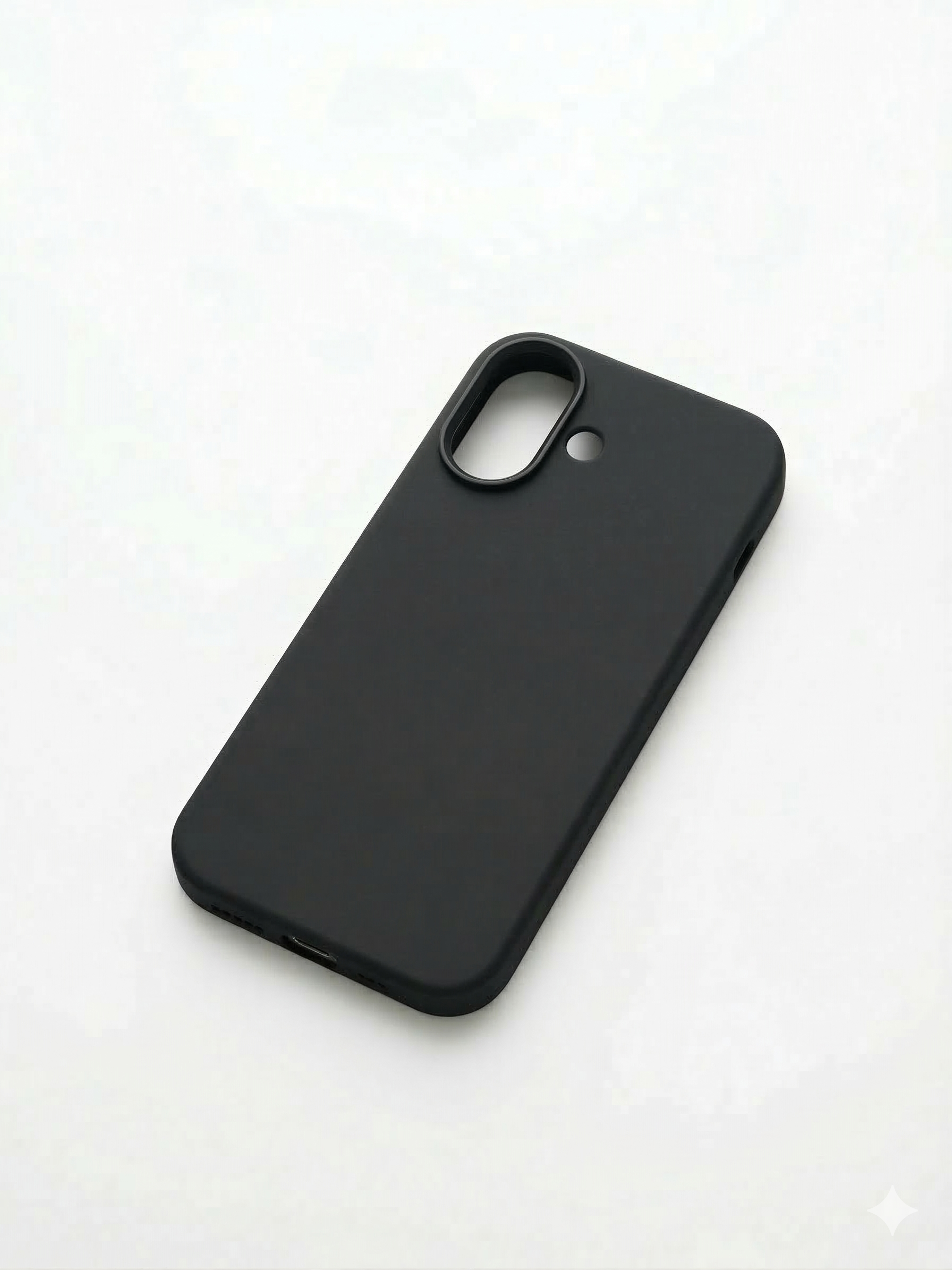 Iphone 17 siliconen case zwart